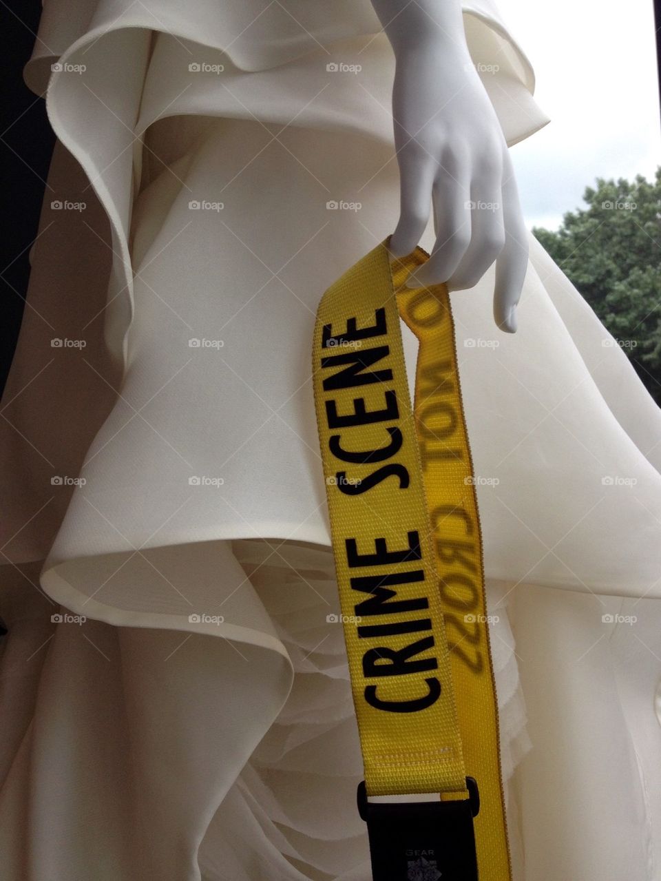 Crime scene mannequin