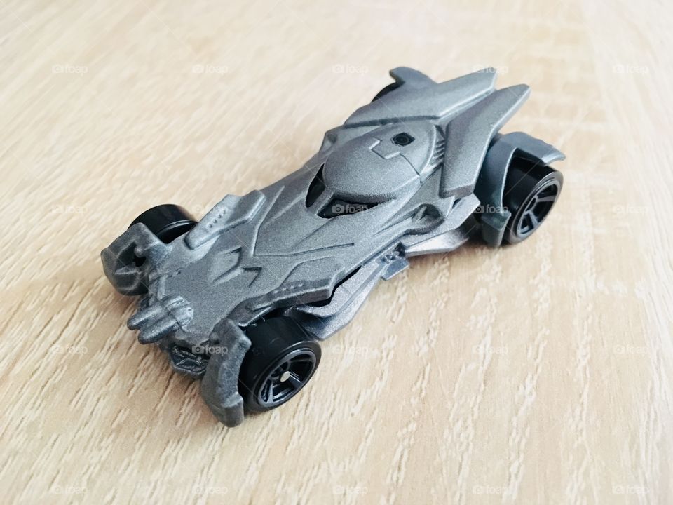 Hot wheels toy batmobile 