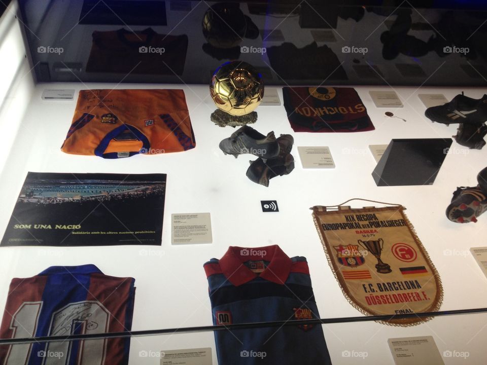Barcelona FC museum 