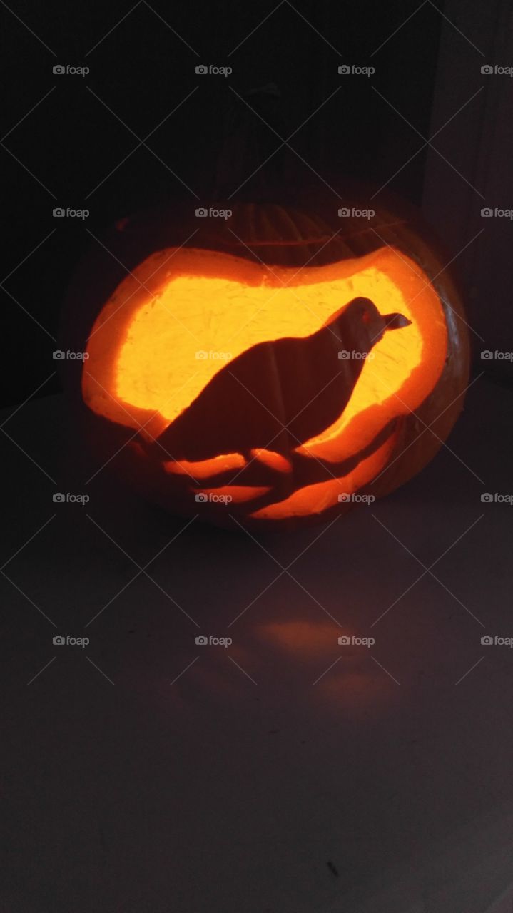 Pumpkin, Flame, Halloween, One, Eerie