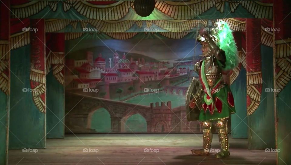 Teatro dell'opera dei pupi dei Fratelli Cuticchio. Palermo