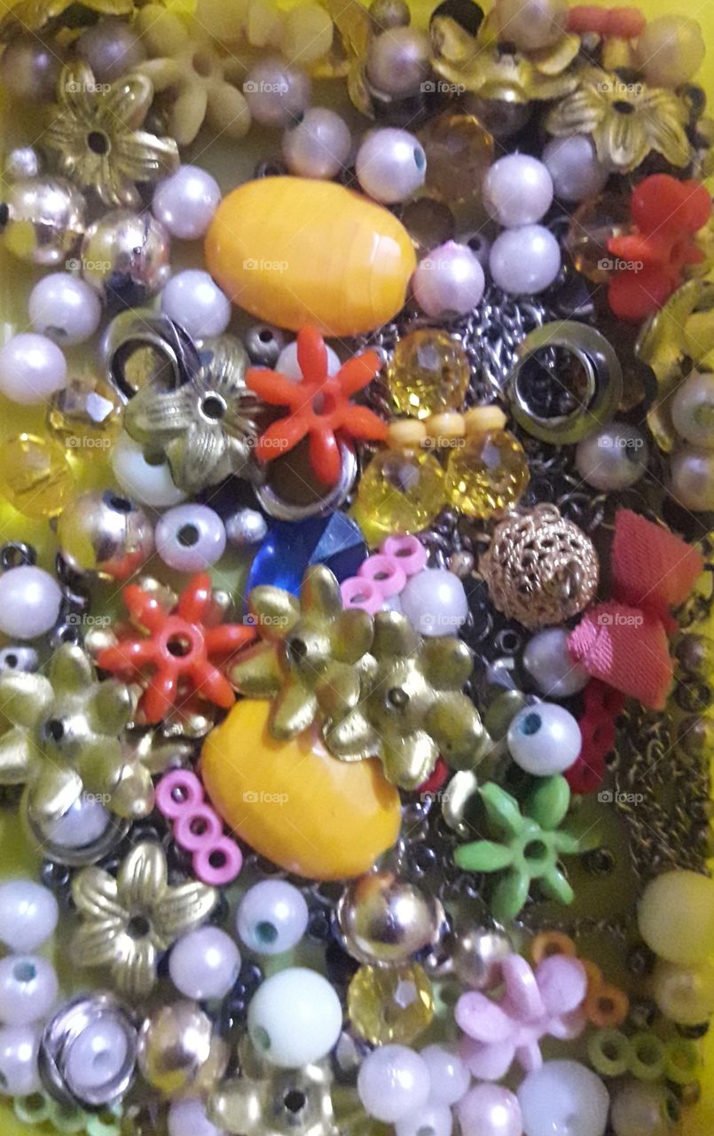 my colourful world in beads