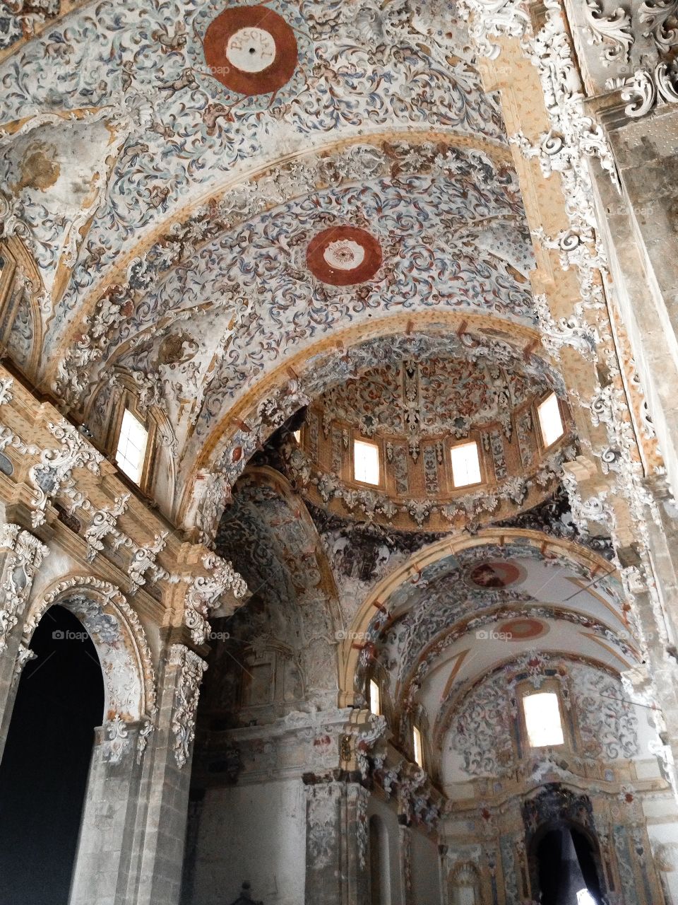 Monasterio Simat Valldigna. Interior del Monasterio Santa Maria de la Valldigna (Simat de la Valldigna - Spain)