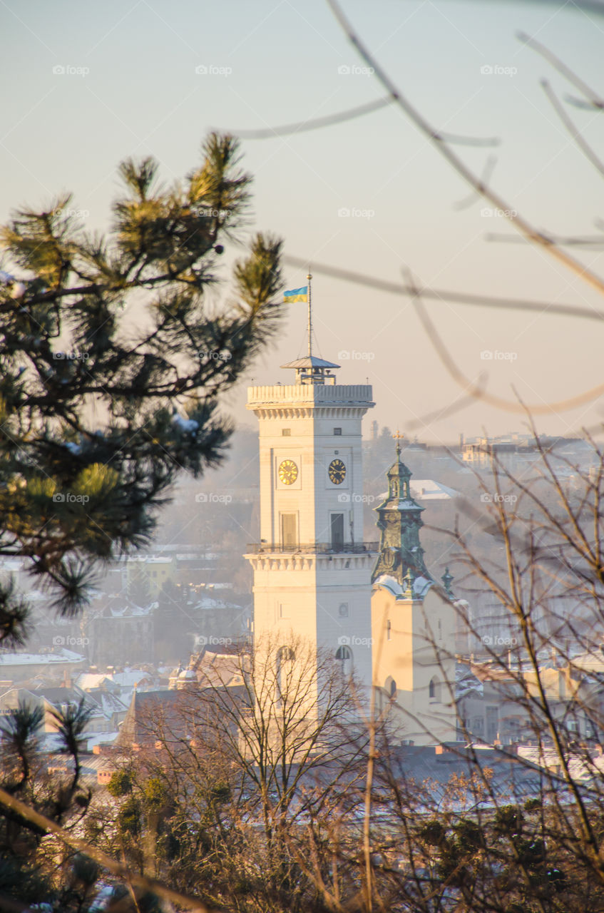 Lviv city architecture