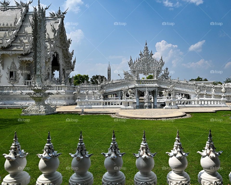 templo blanco tailandia