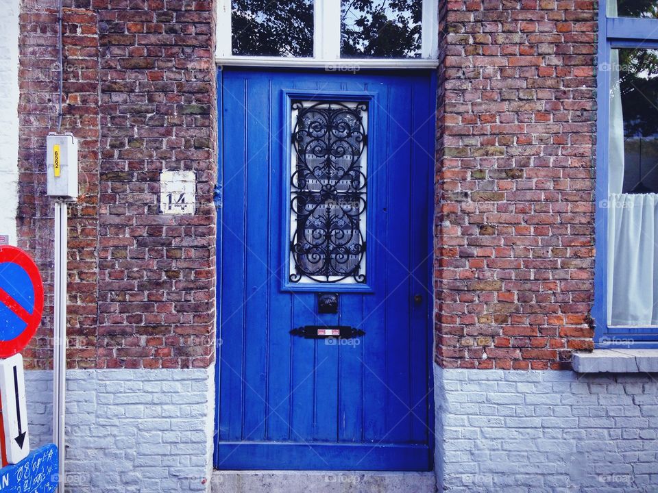 House, Architecture, Wall, Door, Window