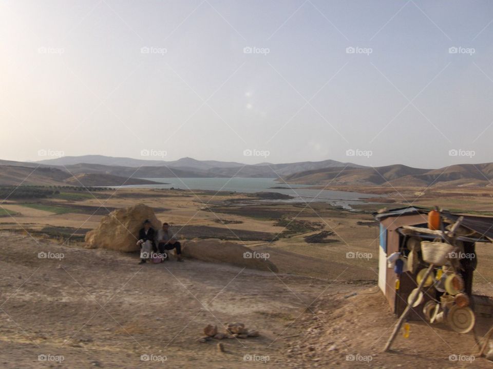 The edge of the Sahara