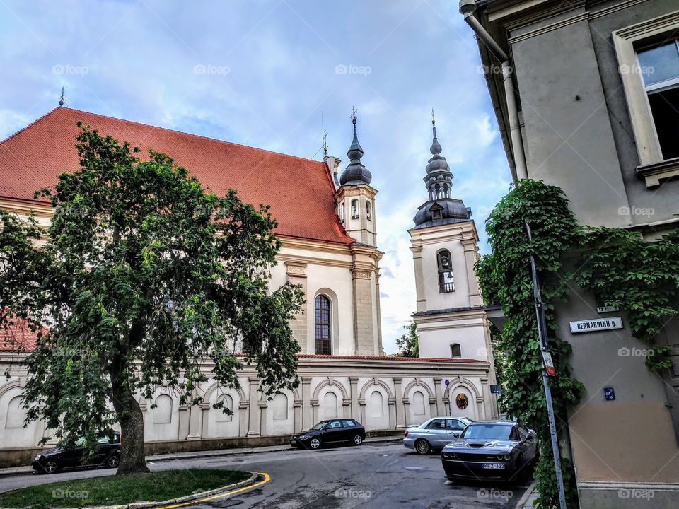 The streets of old Vilnius ...