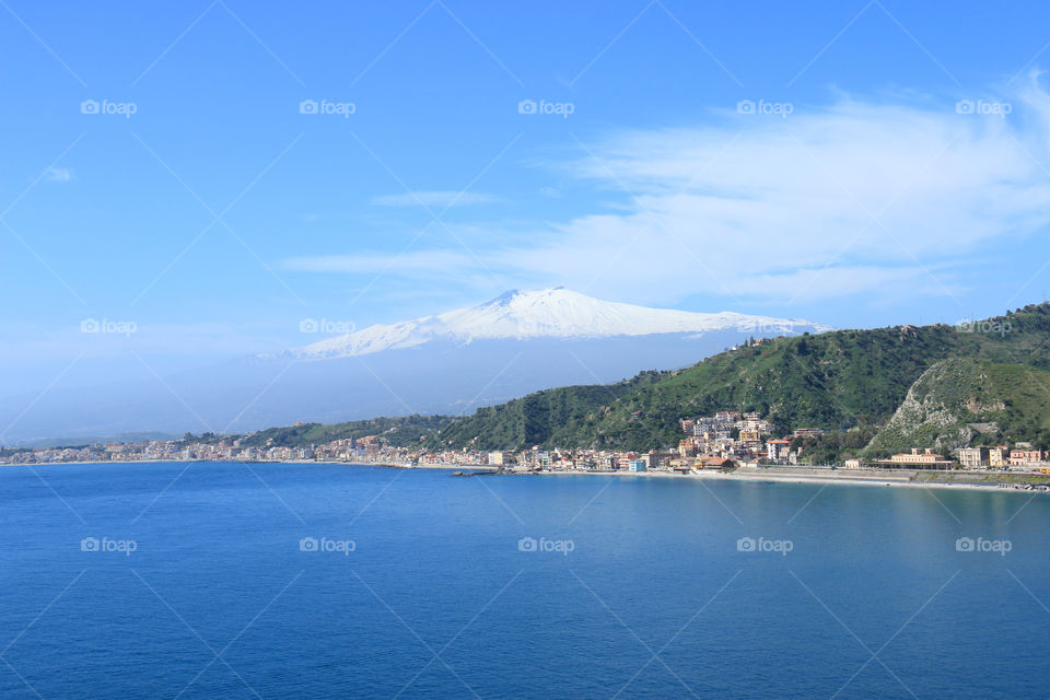 Coast of sicily