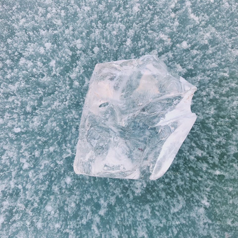 Ice, Crystal, Stone, Desktop, Snow