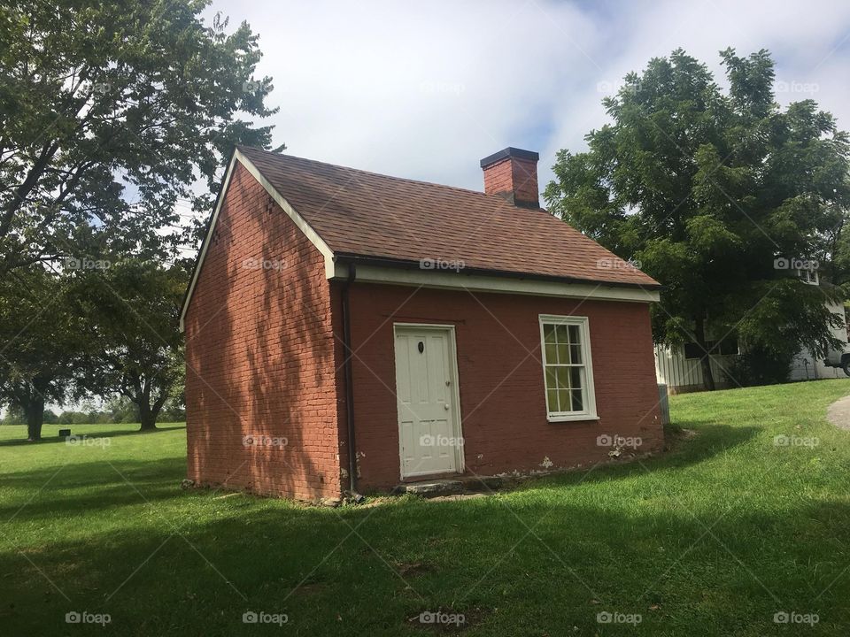 Slave quarters at pleasant view farm Kentucky 