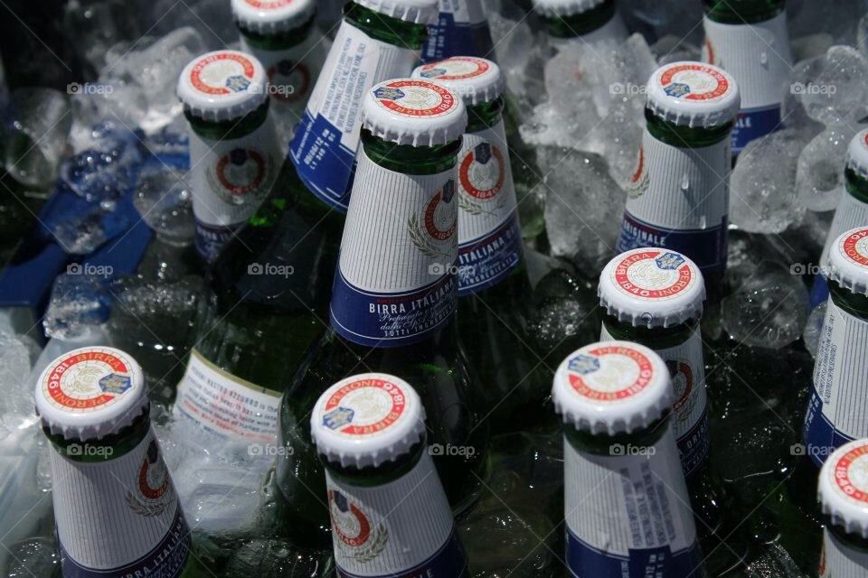 Peroni on ice