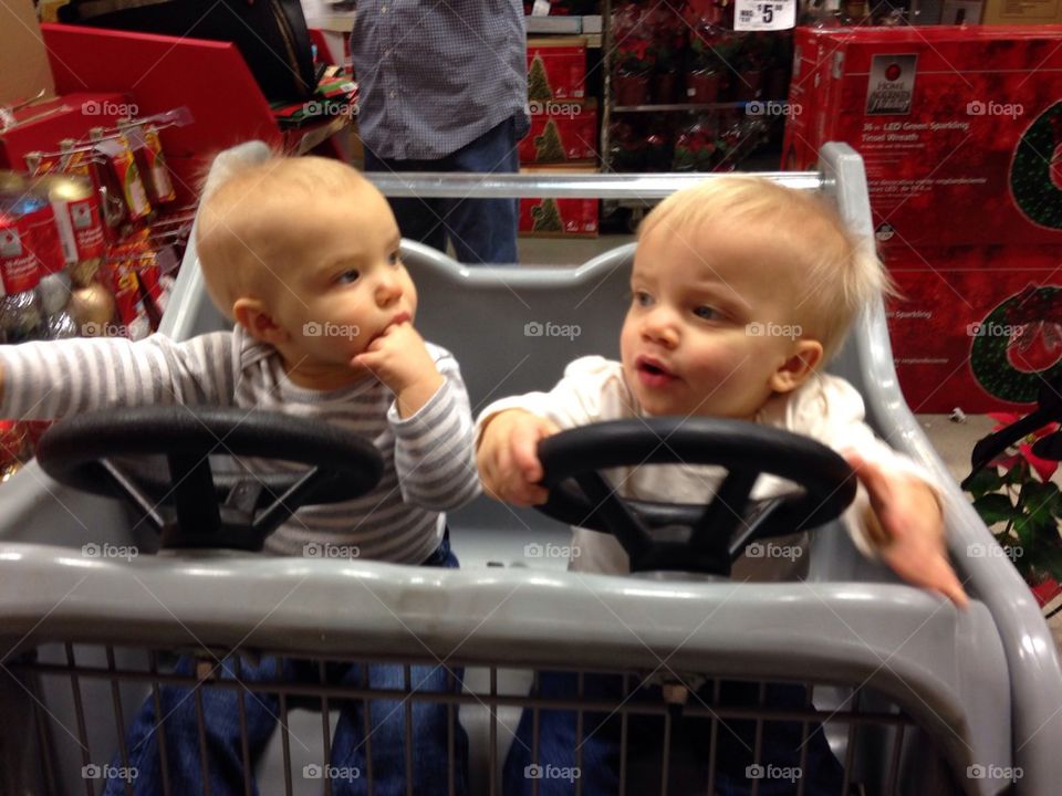 baby shopping going places bad driver by UschiWohlfert