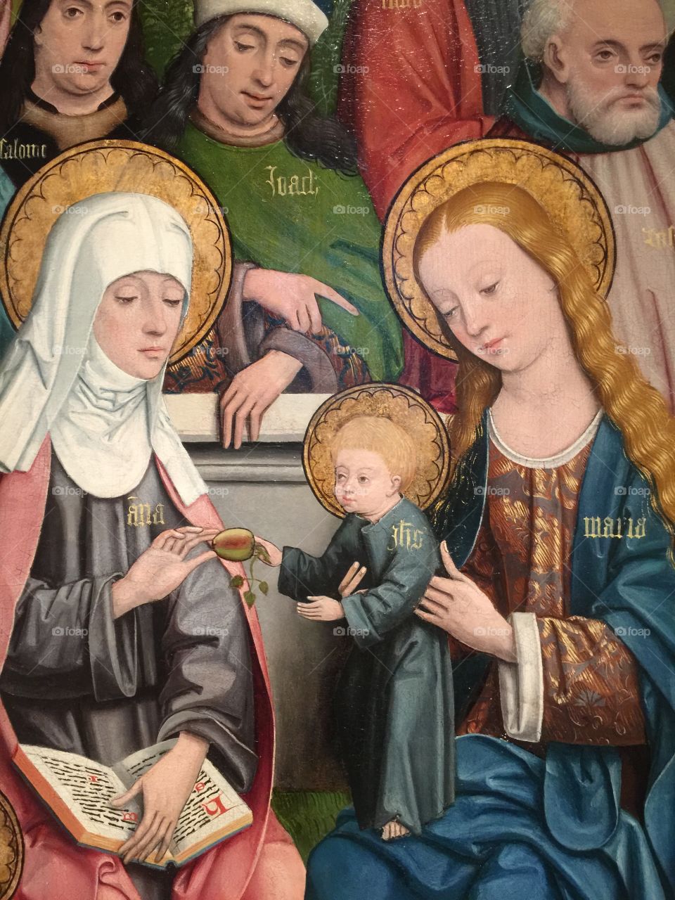 Anne, Mary and Jezus