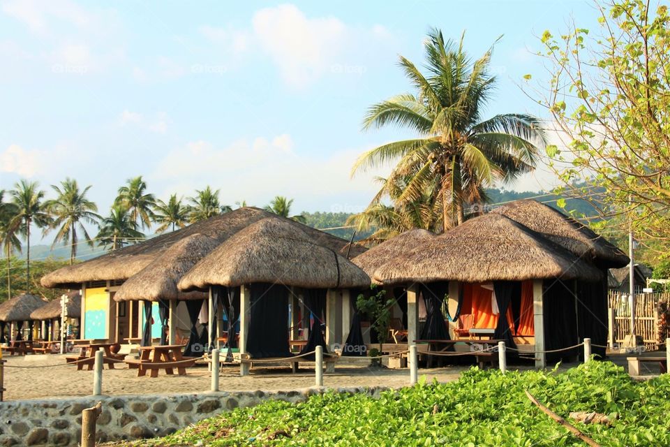 Nipa huts