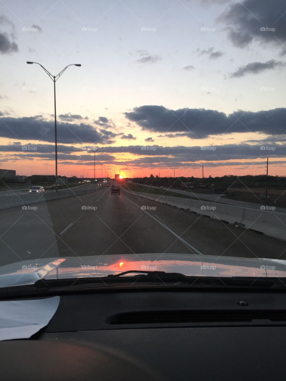 Highway Sunset 