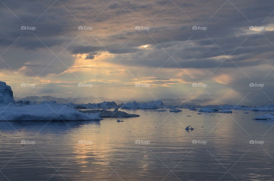 Midnight Sun Sailing Greenland