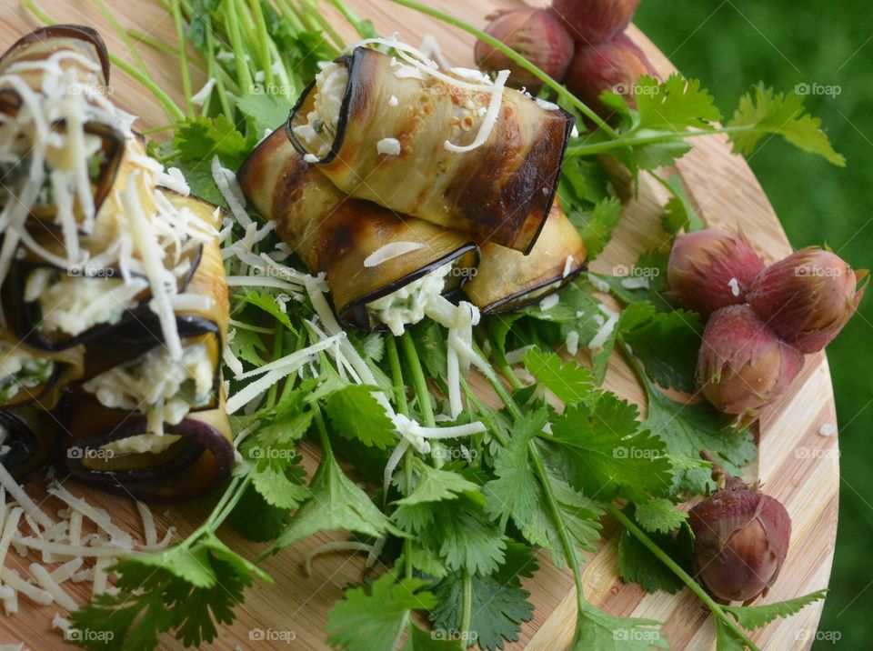 Close-up of healthy food