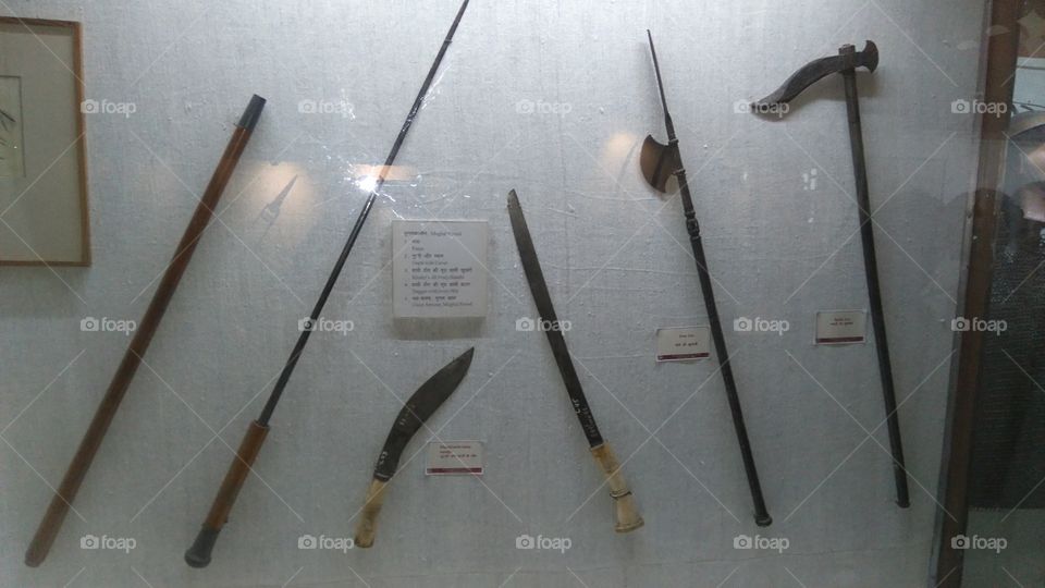 old weapons