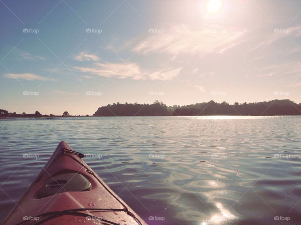 Kayaking on Bolineas Bay