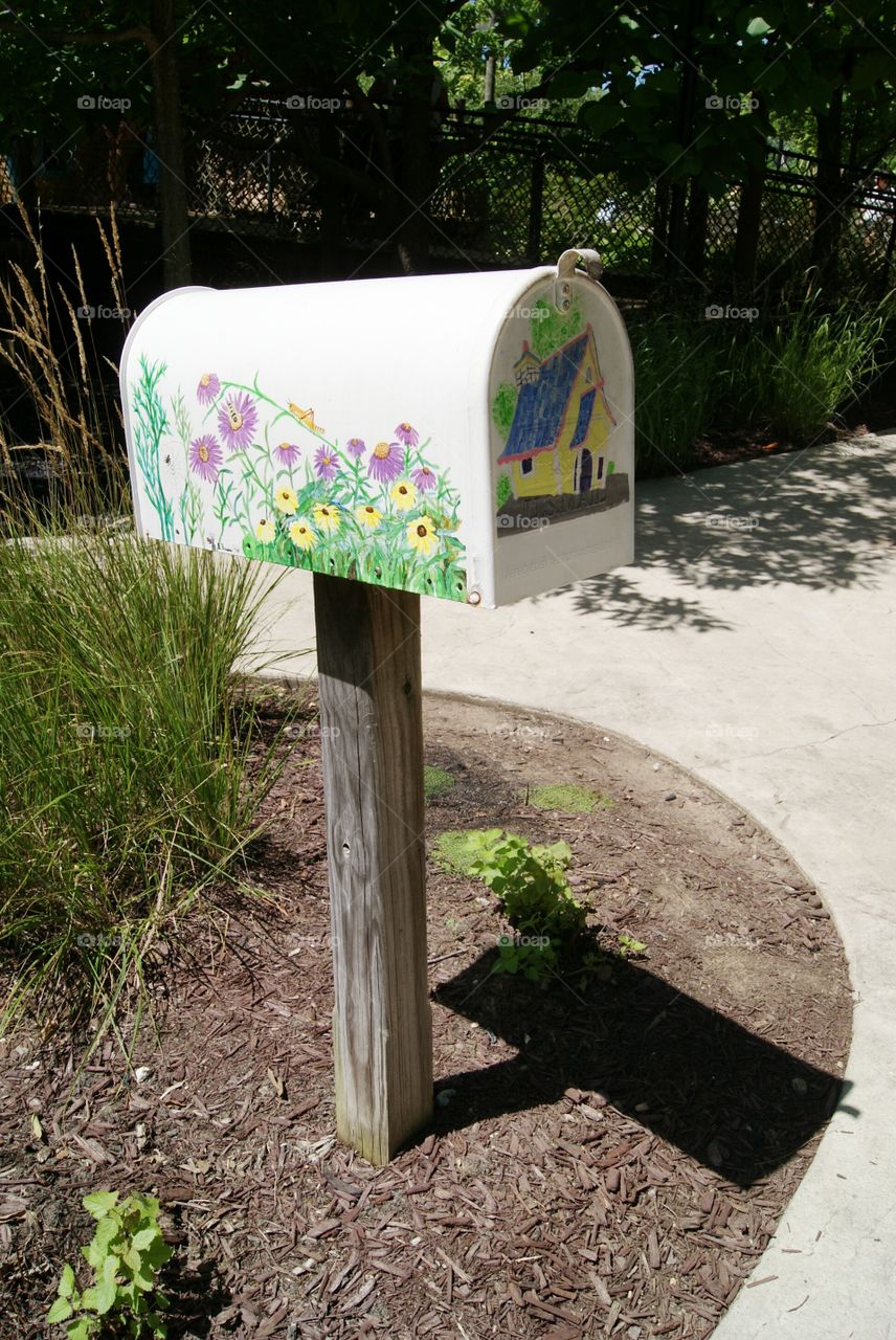 Painted Mailbox