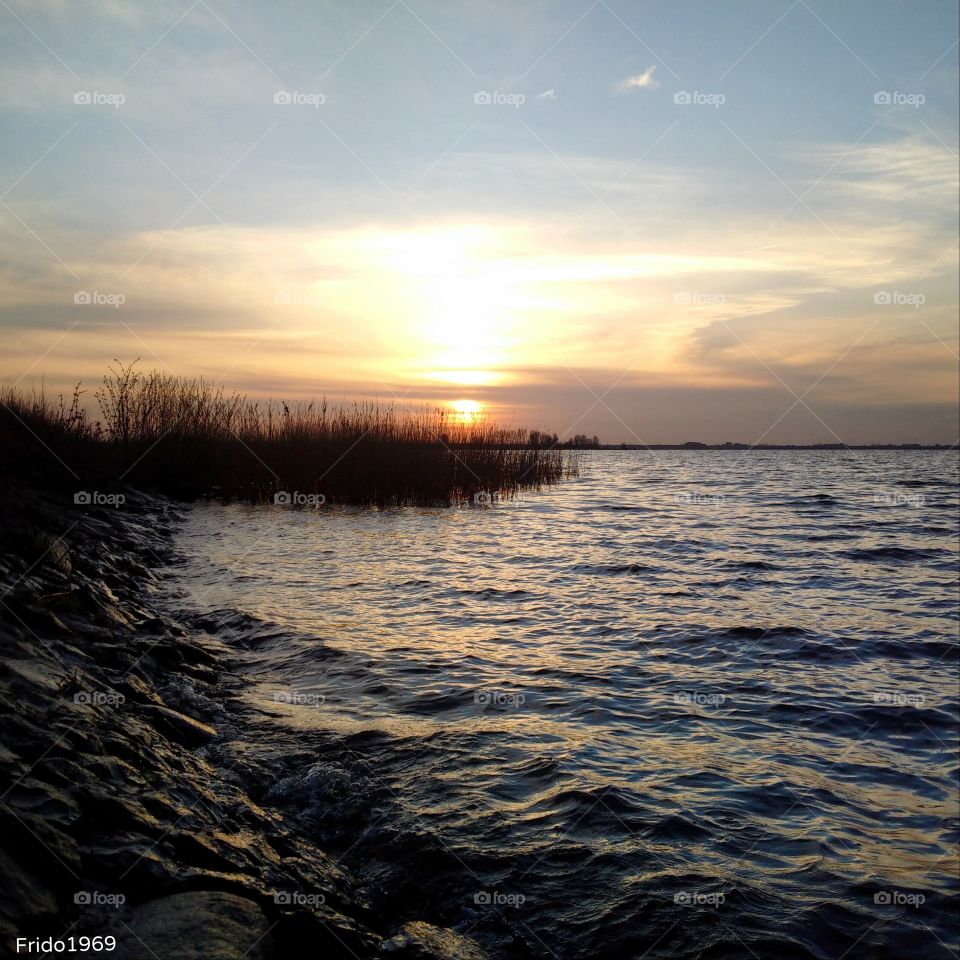 Sunset at Eemmeer 