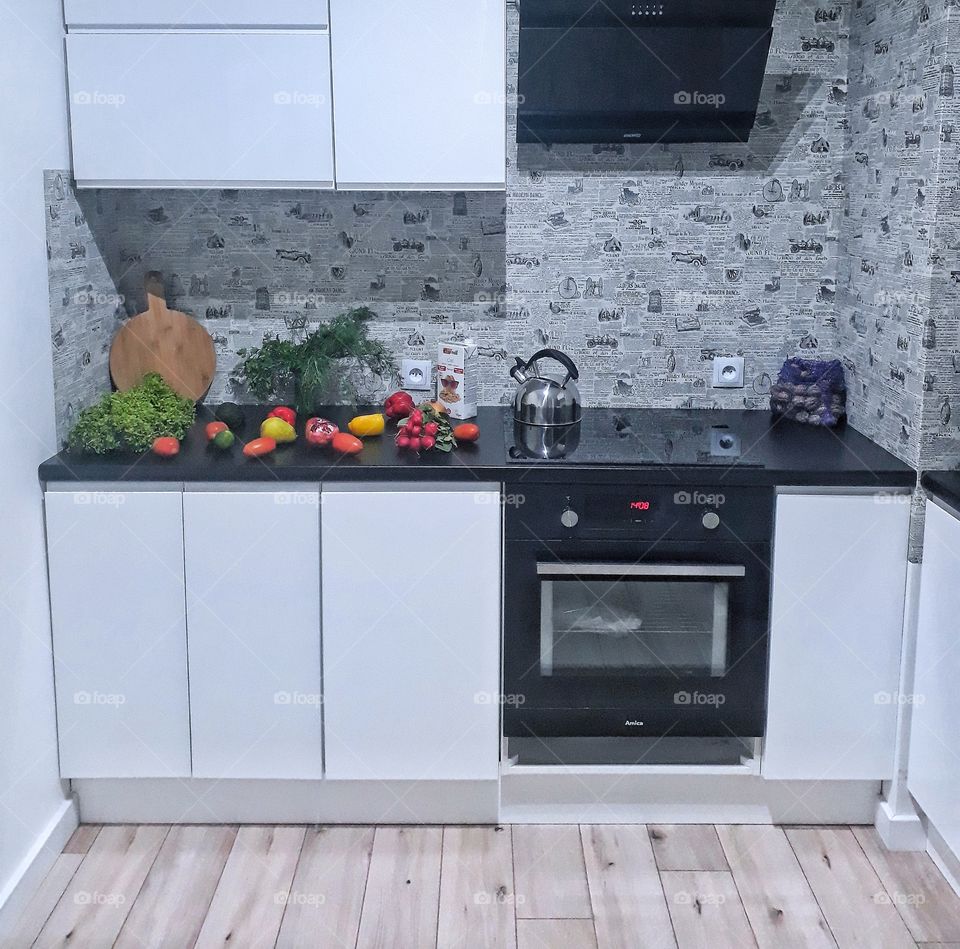 My small lovely kitchen
