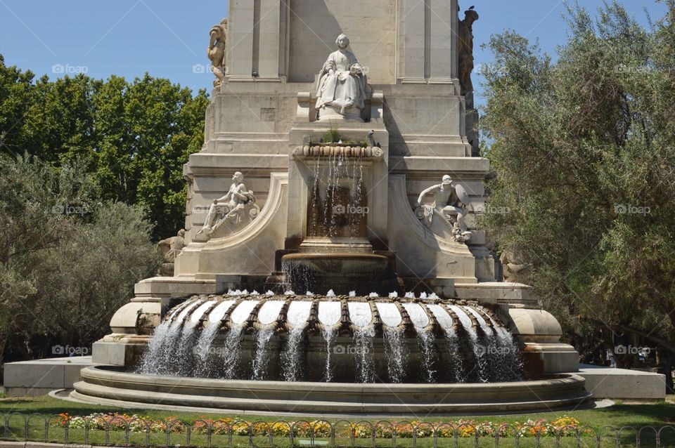 Plaza de espana in Madrid