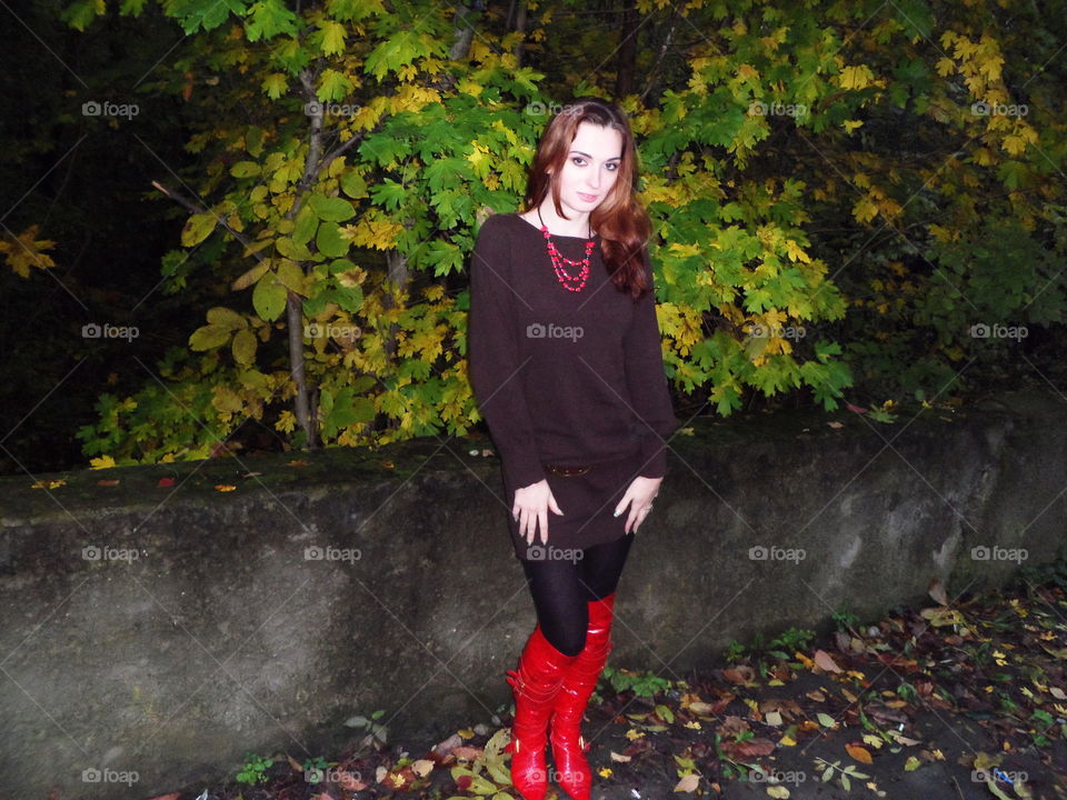 When she was really happy