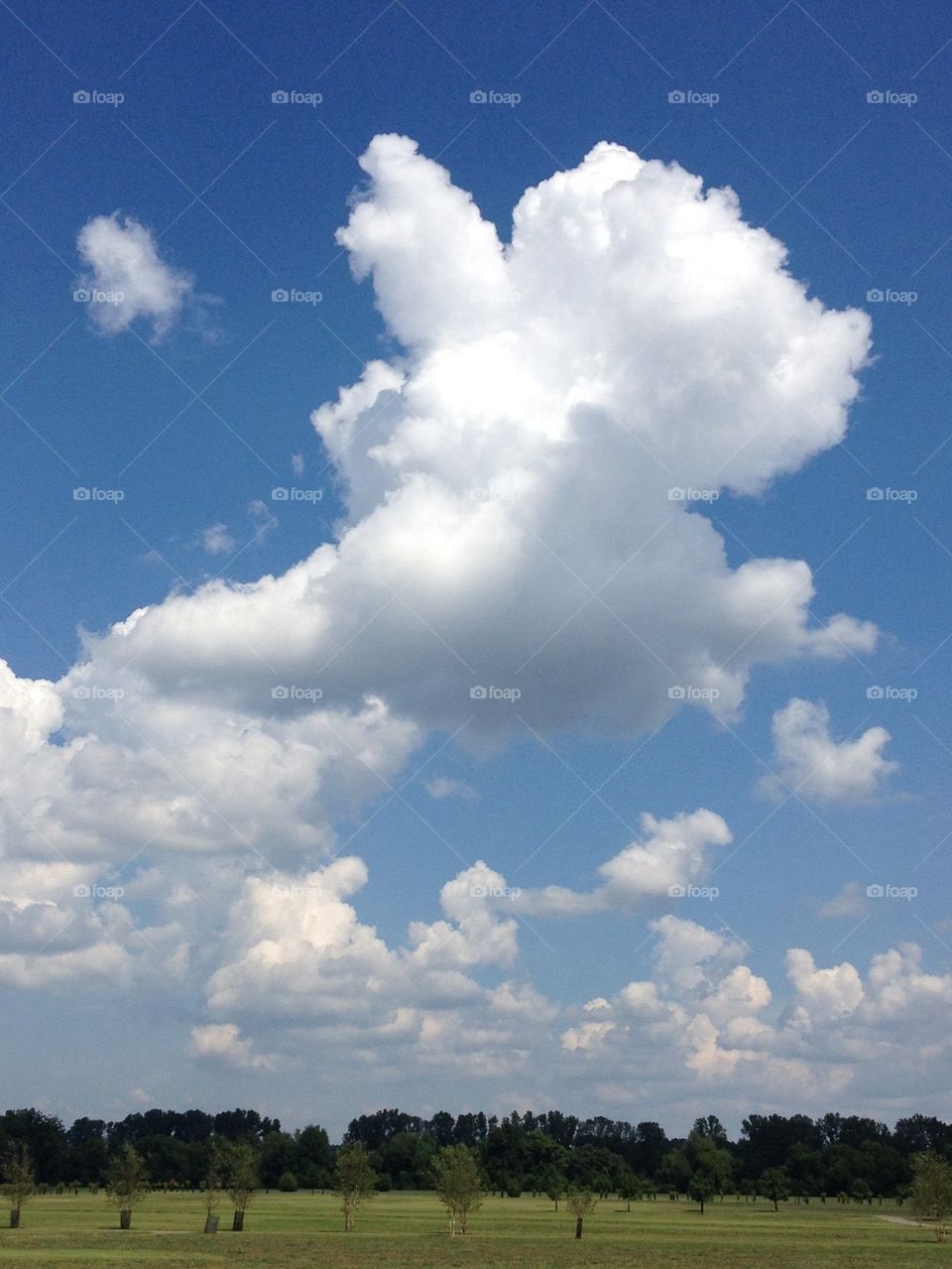 Beautiful cloud formations