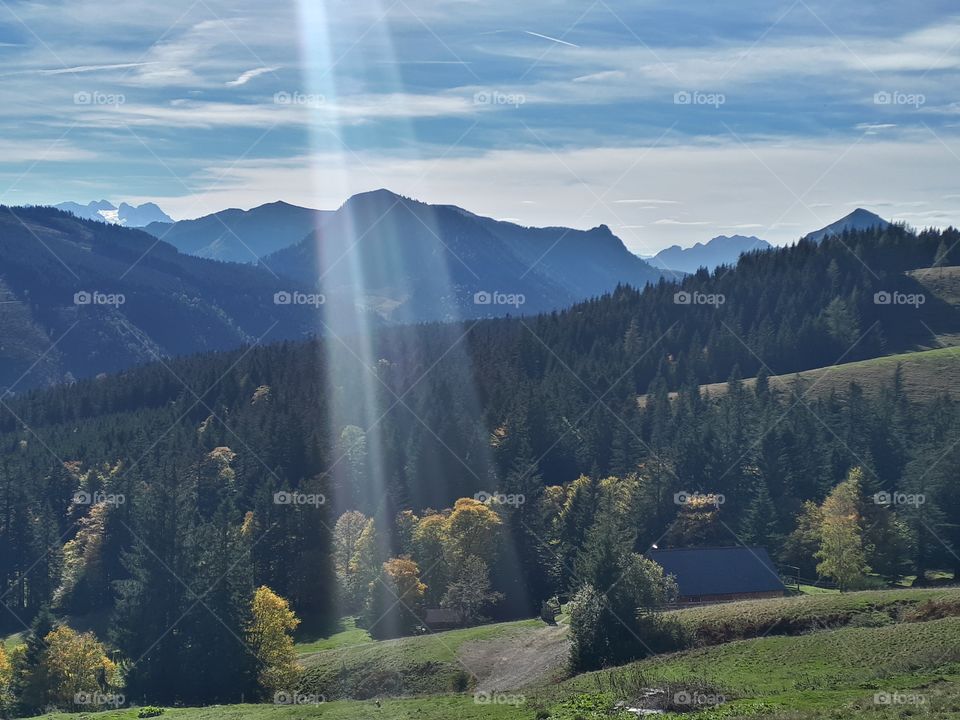 Am Weg auf den Faistenauer Schafberg