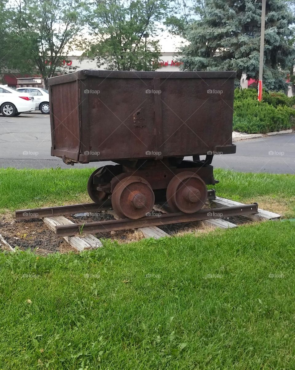 old train cart