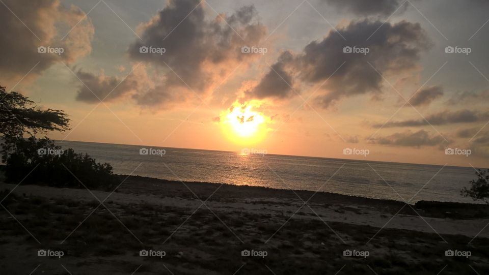 Aruba: sunset
