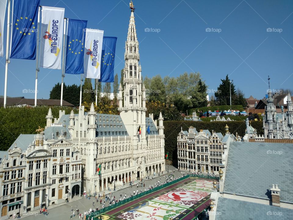 tapis development fleurs et hotel de Villena miniature