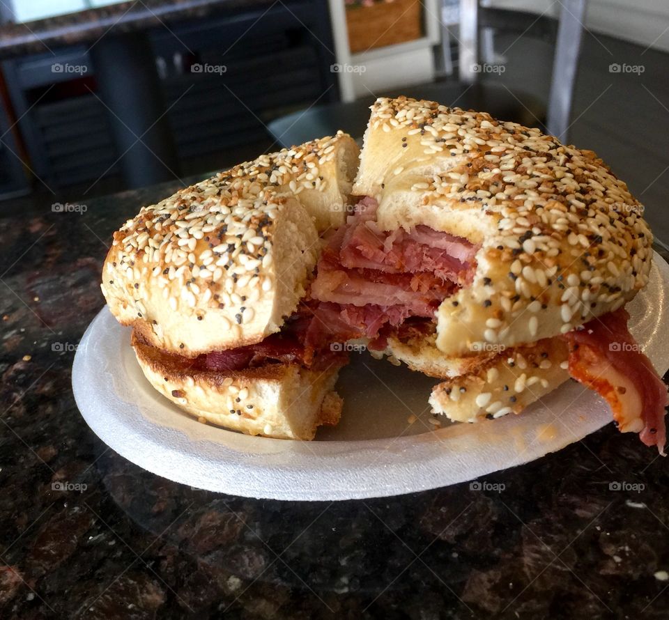 Bagel Sandwich 