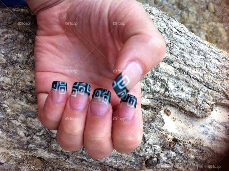 palm hand nails fingers by splicanka