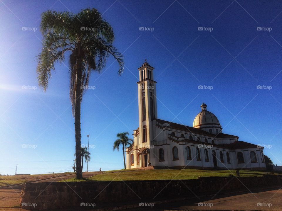 Church in the city of Lapa - Paraná - Brazil 