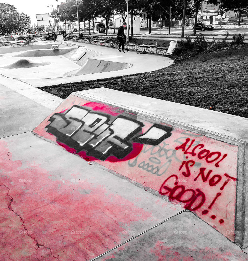 Alcool is not good !