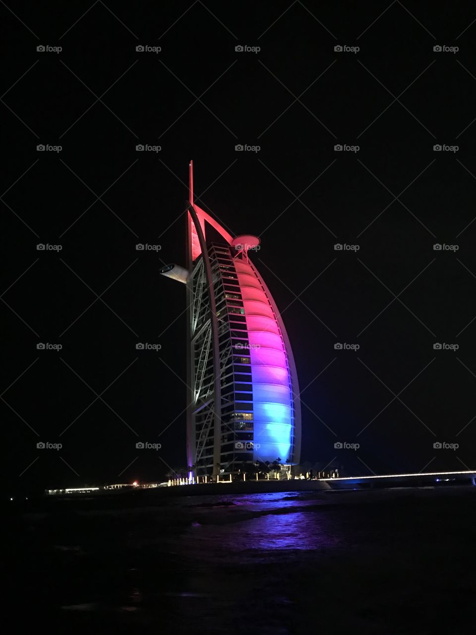 The Burj AlArab In all of its glory captured from our amazing experience in Dubai earlier this year!