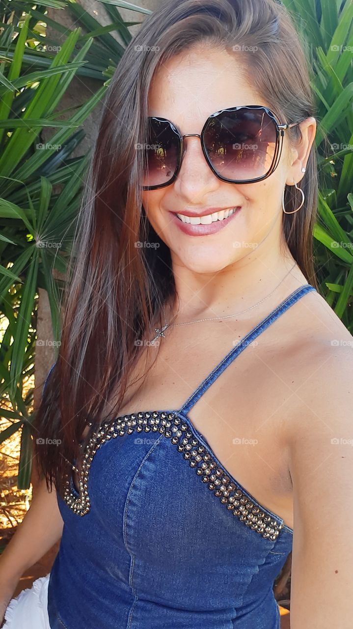 smiling beautiful woman