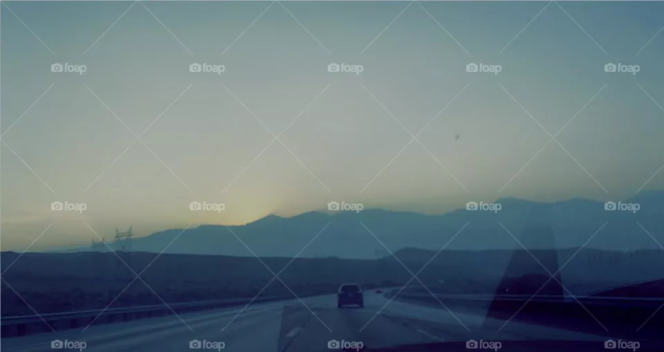 View from car 