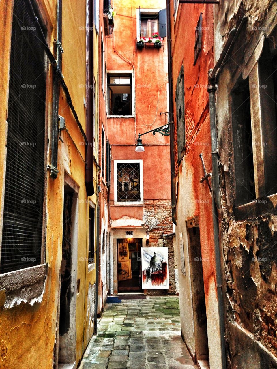 Narrow Venice Street