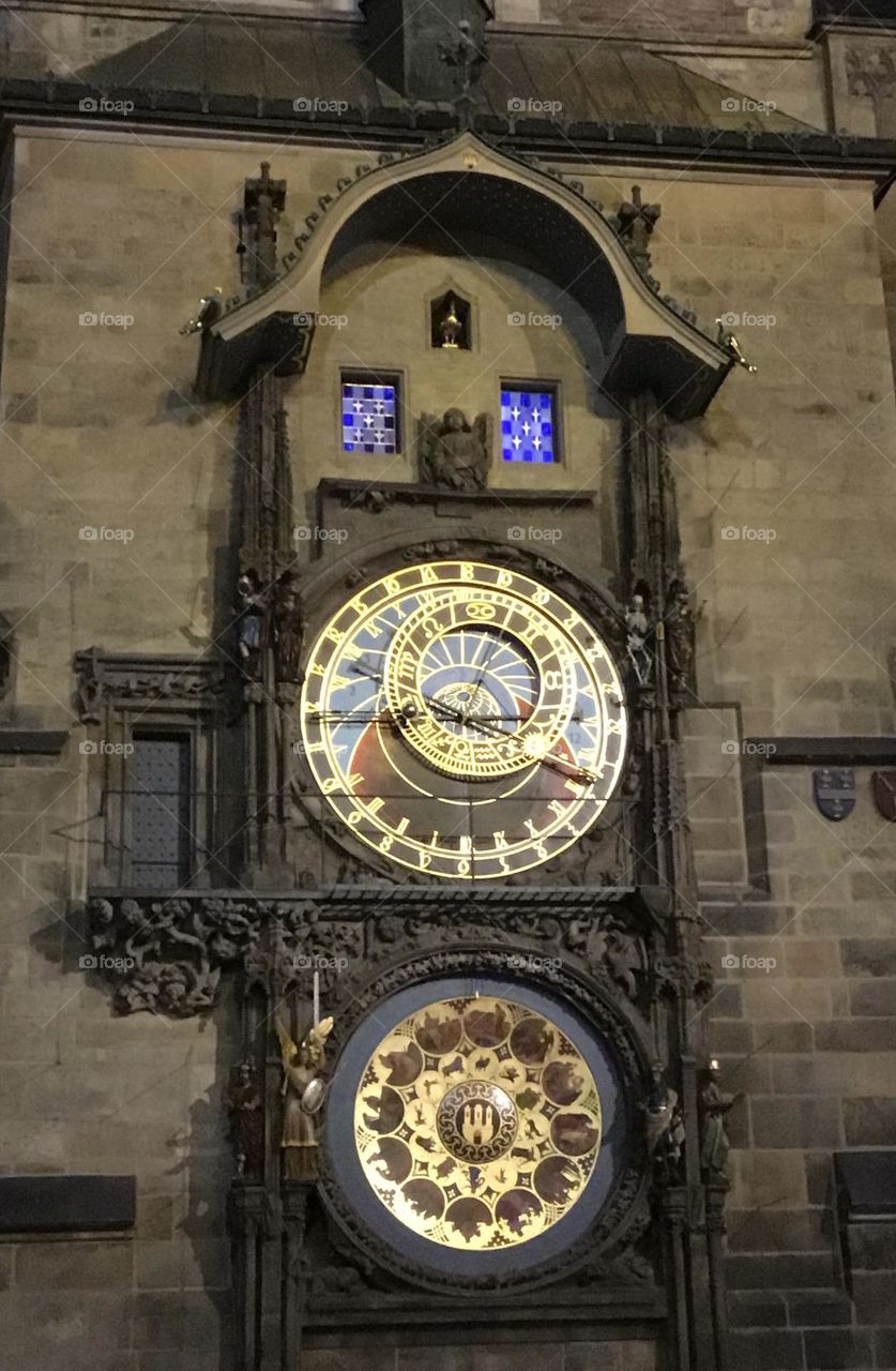 The Prague astronomical clock or Prague Orloj is a medieval astronomical clock attached to the Old Town Hall in Prague, the capital of the Czech Republic.