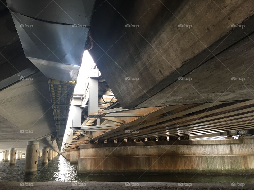 Under the bridge