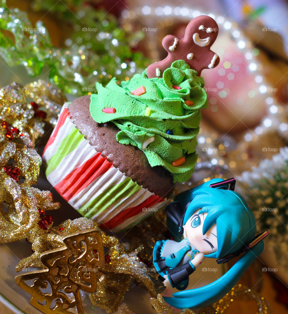 Christmas hatsune miku