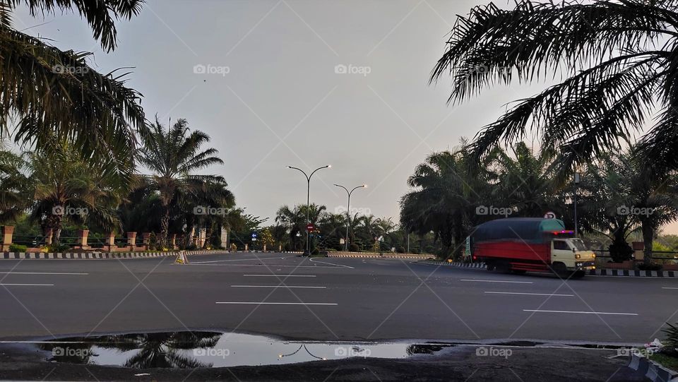 simpang jalan Proliman Kediri