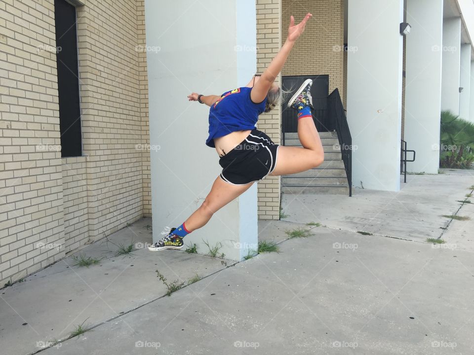 Kaitlyn jumps