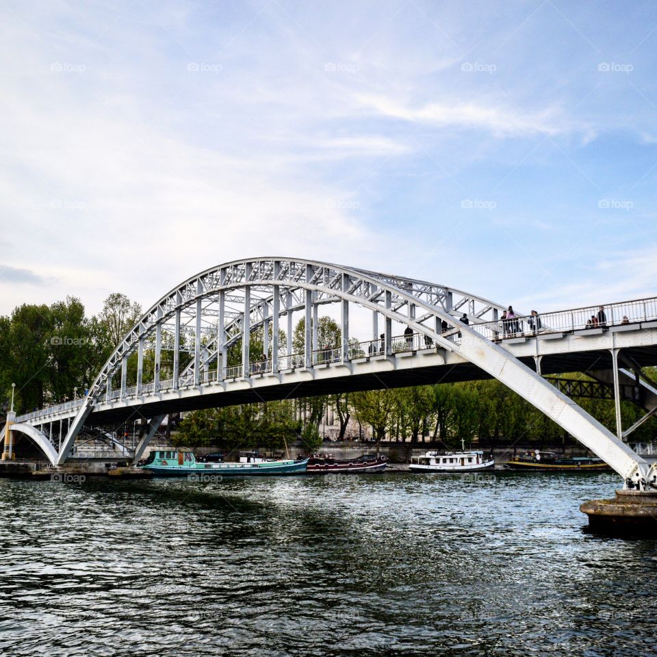 Bridges in Paris. 
