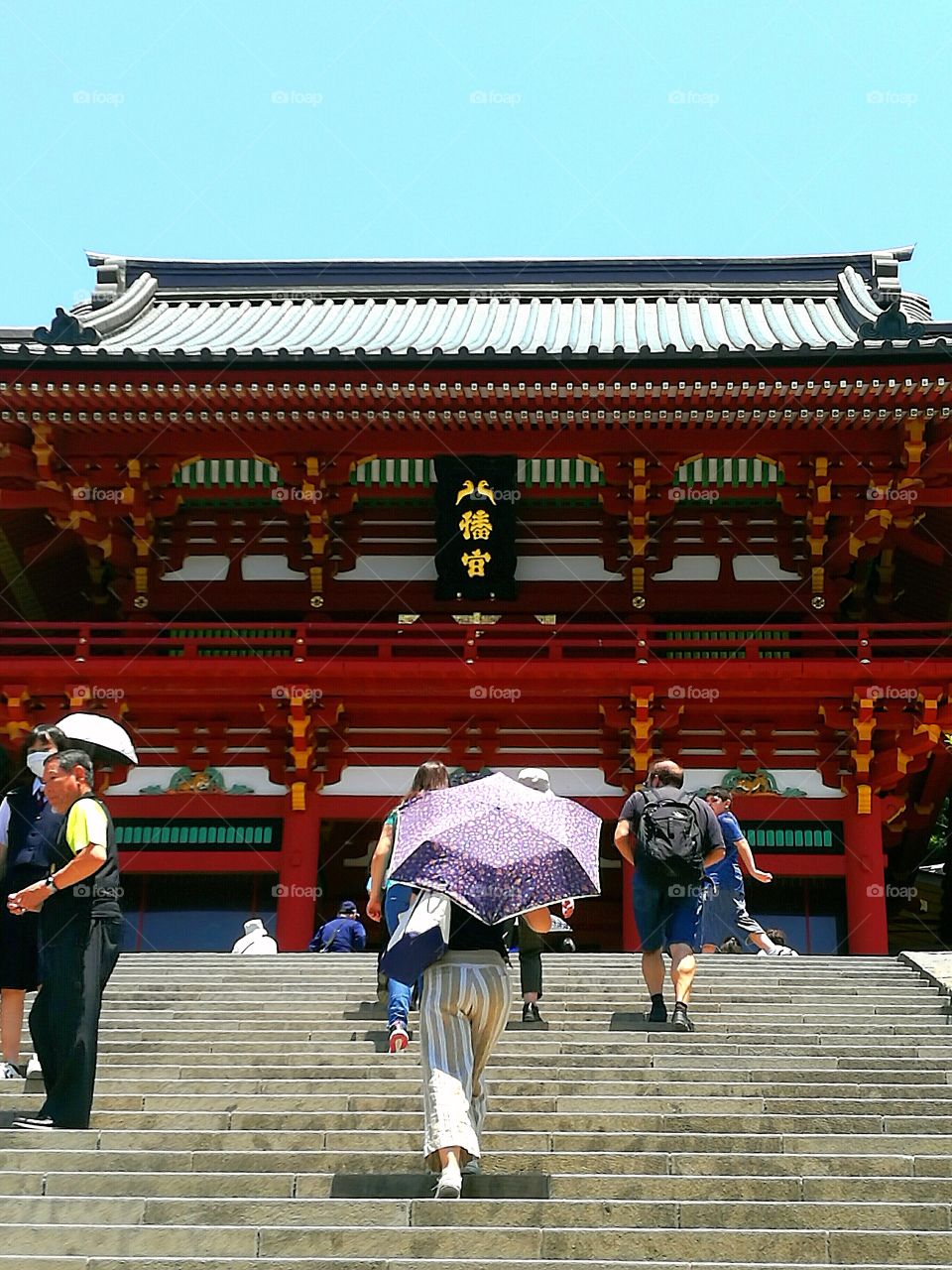 Temple, Japan.