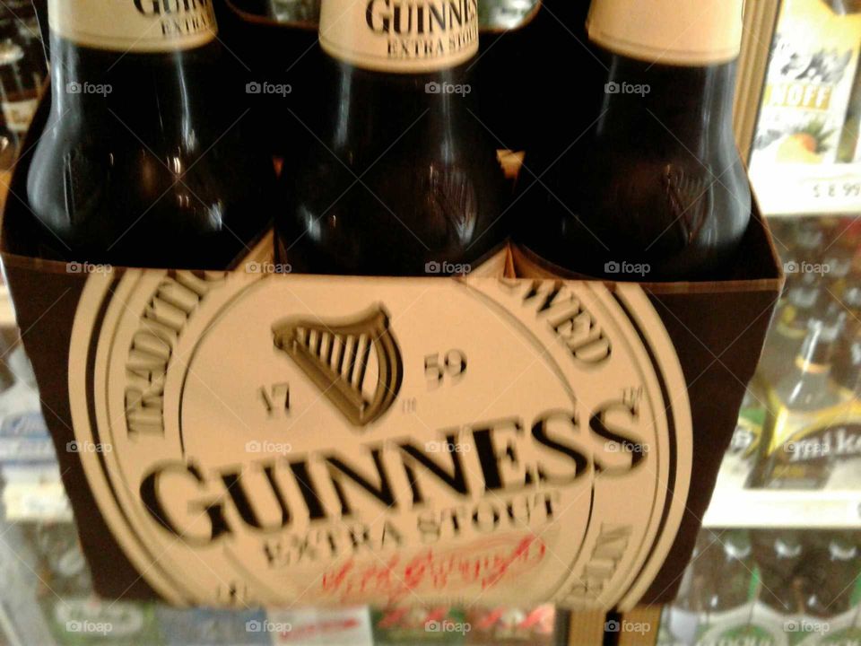 Six pack of Guinness